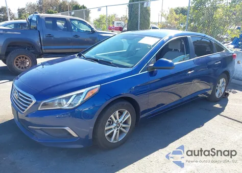 2017 Hyundai Sonata Se из США, поврежденный, VIN 5NPE24AF6HH507199